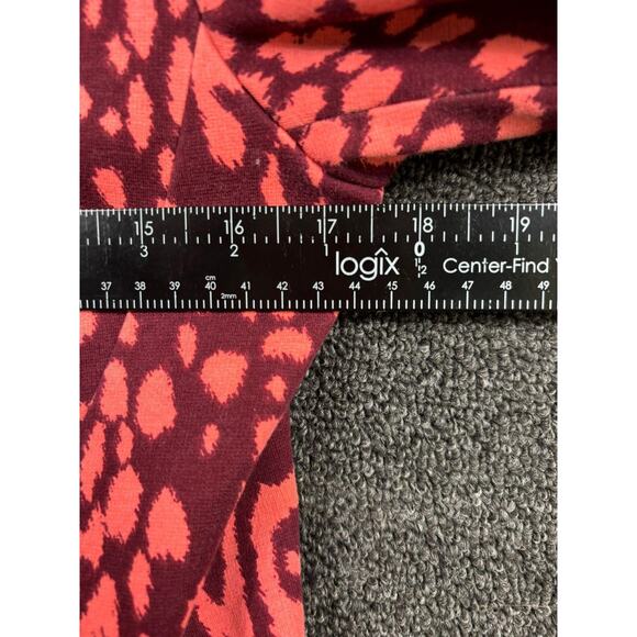 Gap Jacket Womens Size S Pink Leopard Sassy Zip Pockets Fall 2013 Cotton Blend - Picture 6 of 7